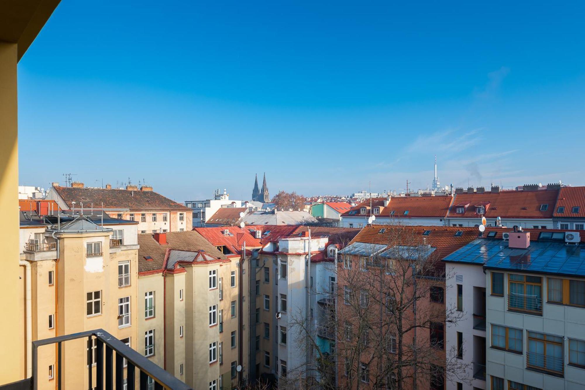 Sunny Safron Apartment プラハ エクステリア 写真