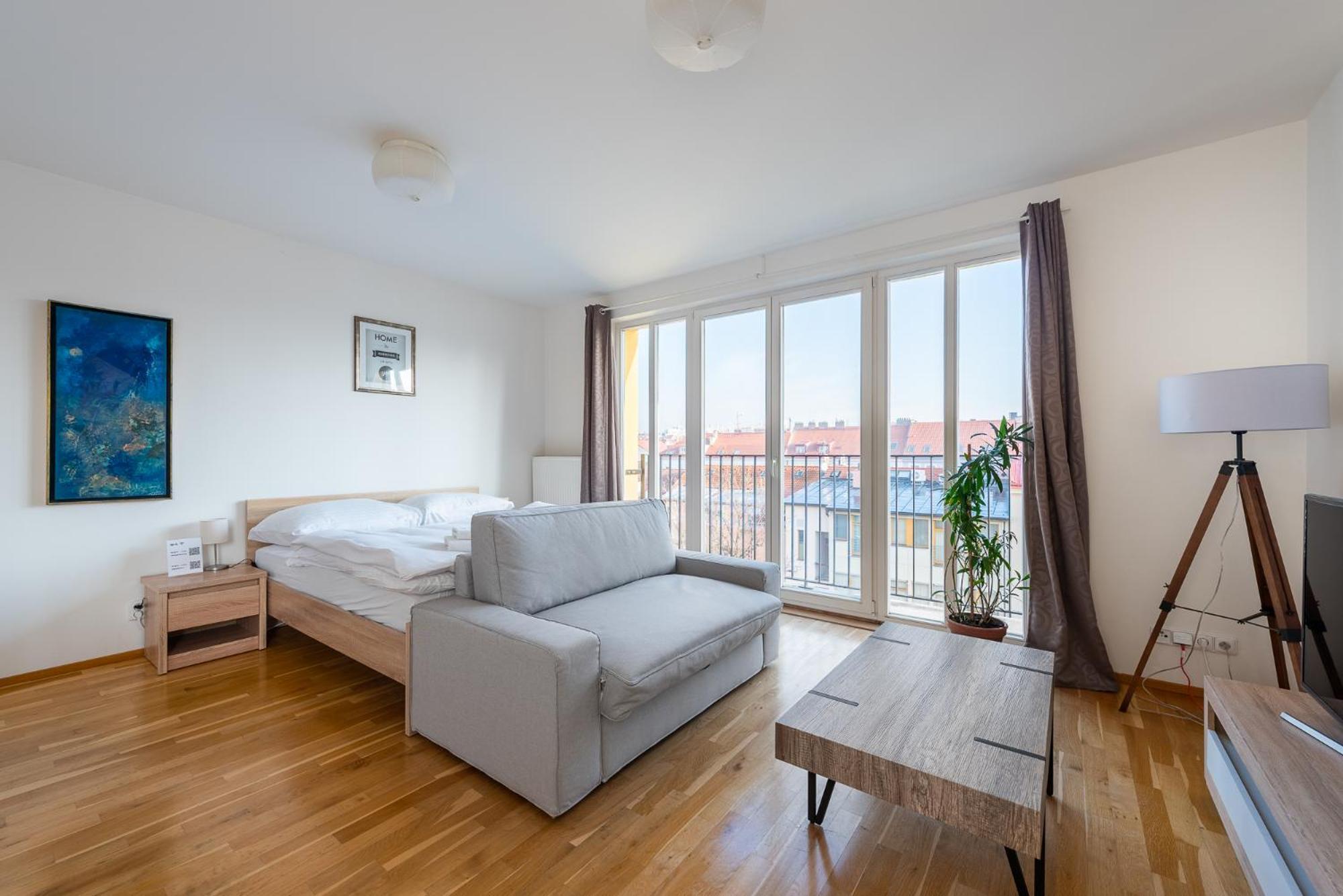 Sunny Safron Apartment プラハ エクステリア 写真